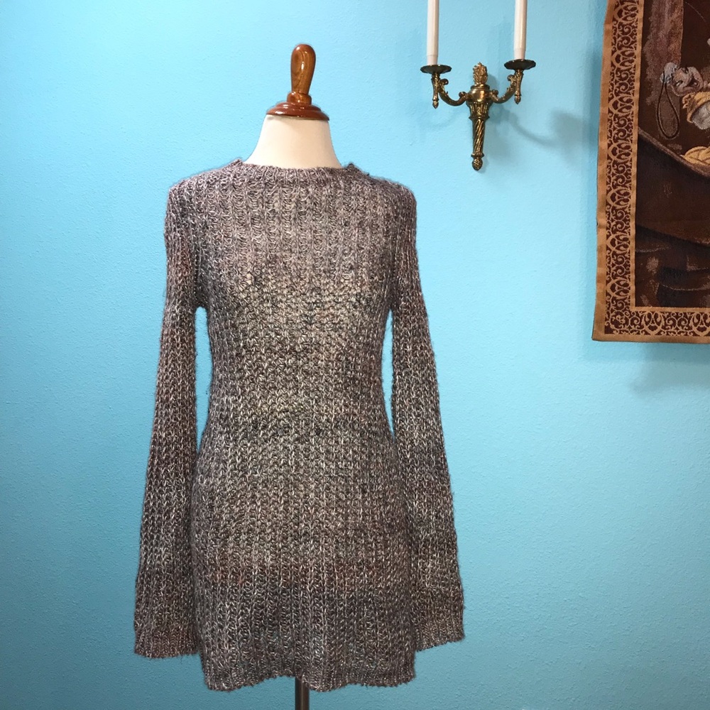 MiH Jeans London Long Open Knit Sweater